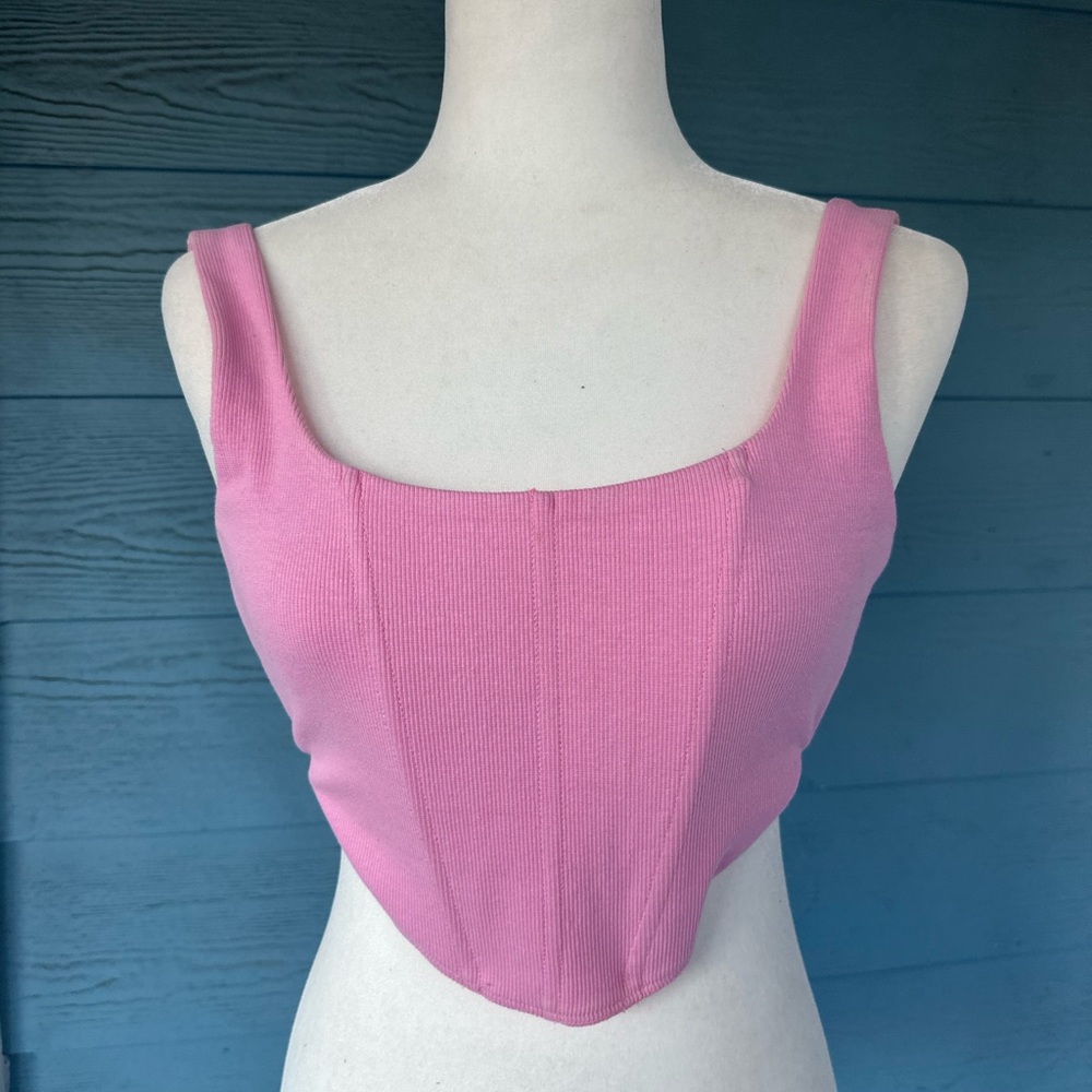 Pink corset/bustier